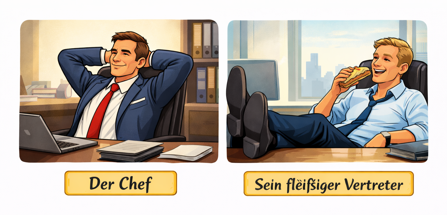 Člen nenese rodovou koncovku – přídavné jméno přebírá koncovku