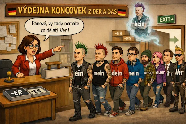Naučme se používat člen neurčitý