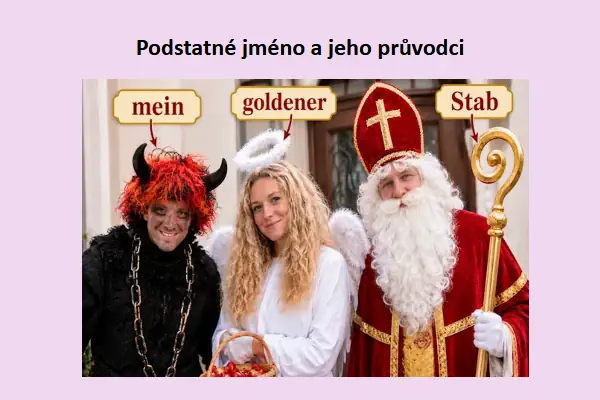 Podstatné jméno není nikdy samo