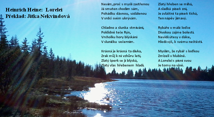 Lorelei - báseň od Heinricha Heina